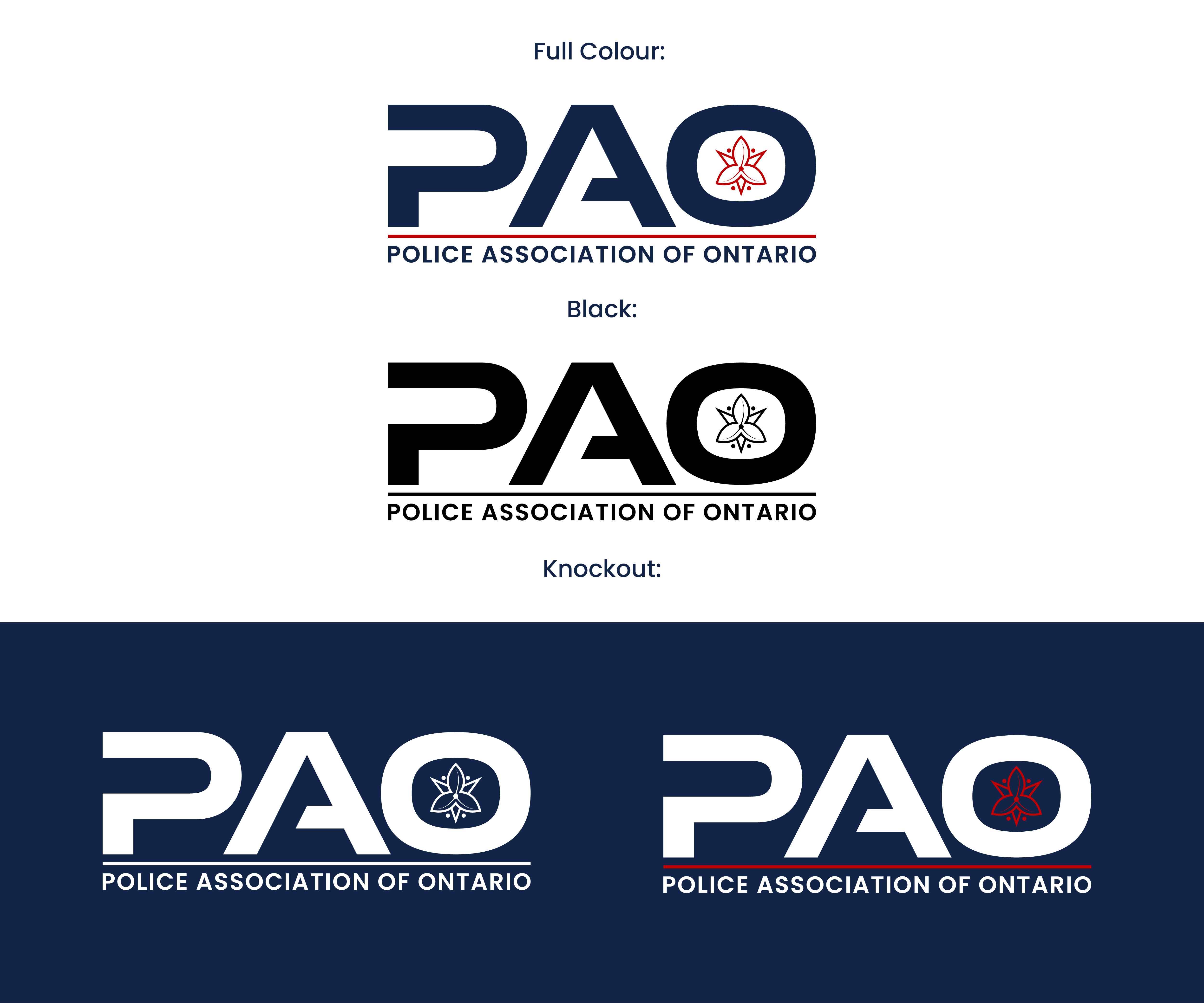 Diseño de Logo por Luthfi1 para Police Association of Ontario | Diseño #30013526