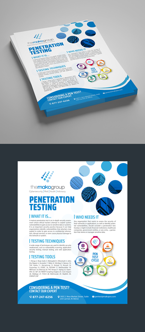 Flyer-Design von Hitbar für The Mako Group | Design: #29990341