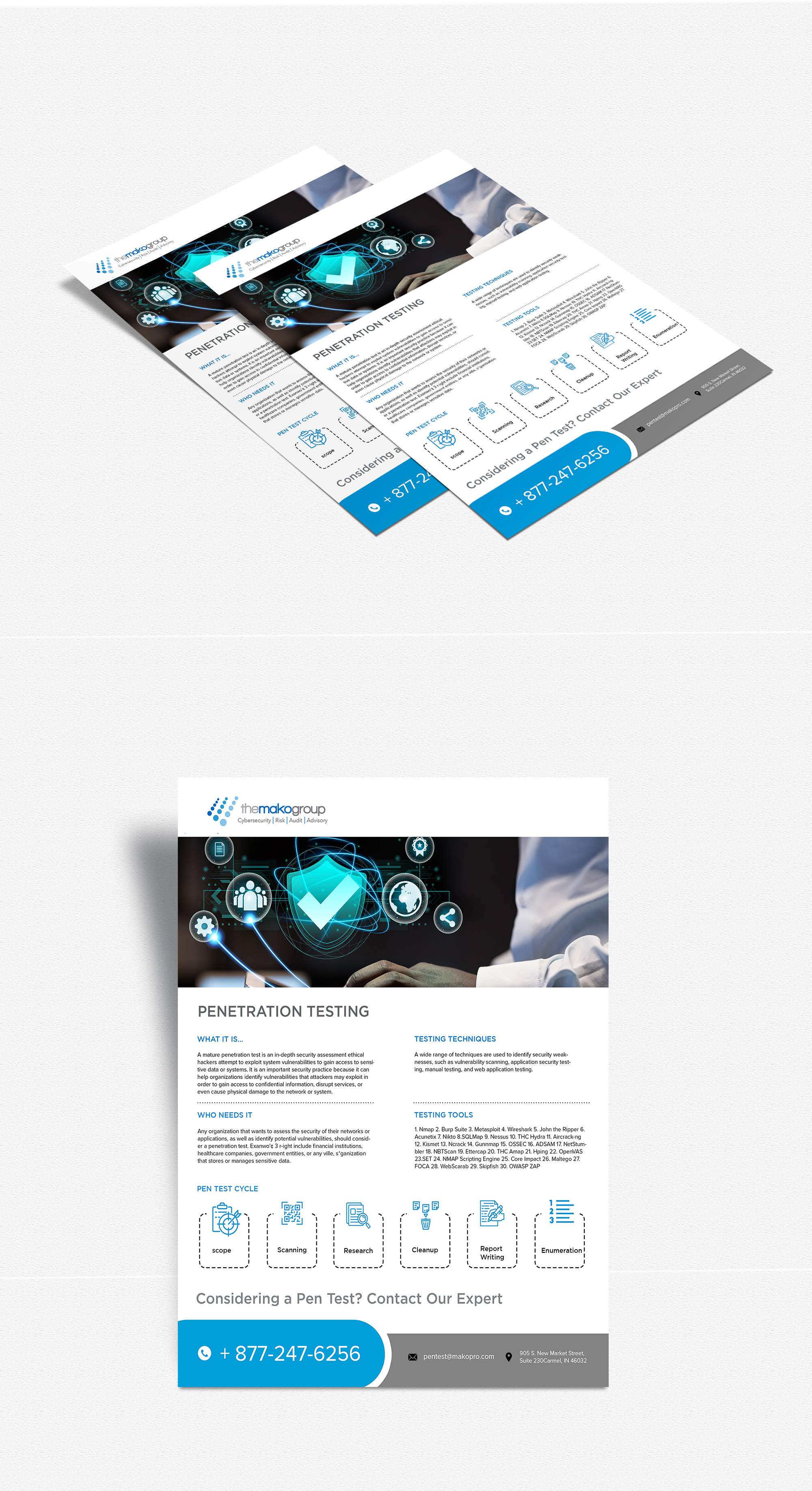 Flyer Design by Design Motion for The Mako Group | Design #29989778