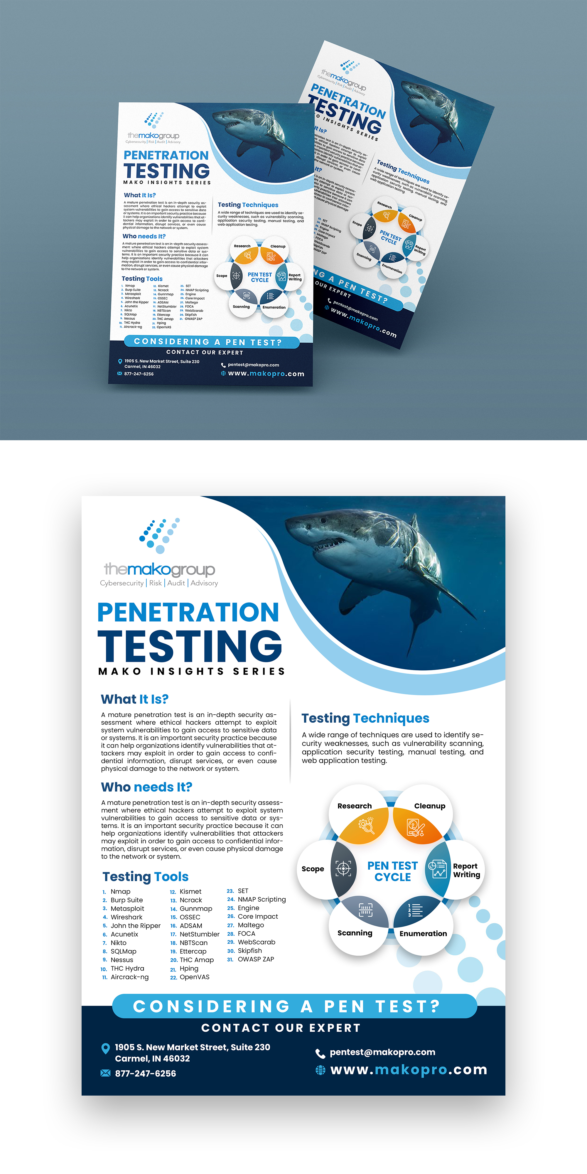 Flyer-Design von debdesign für The Mako Group | Design: #29998883