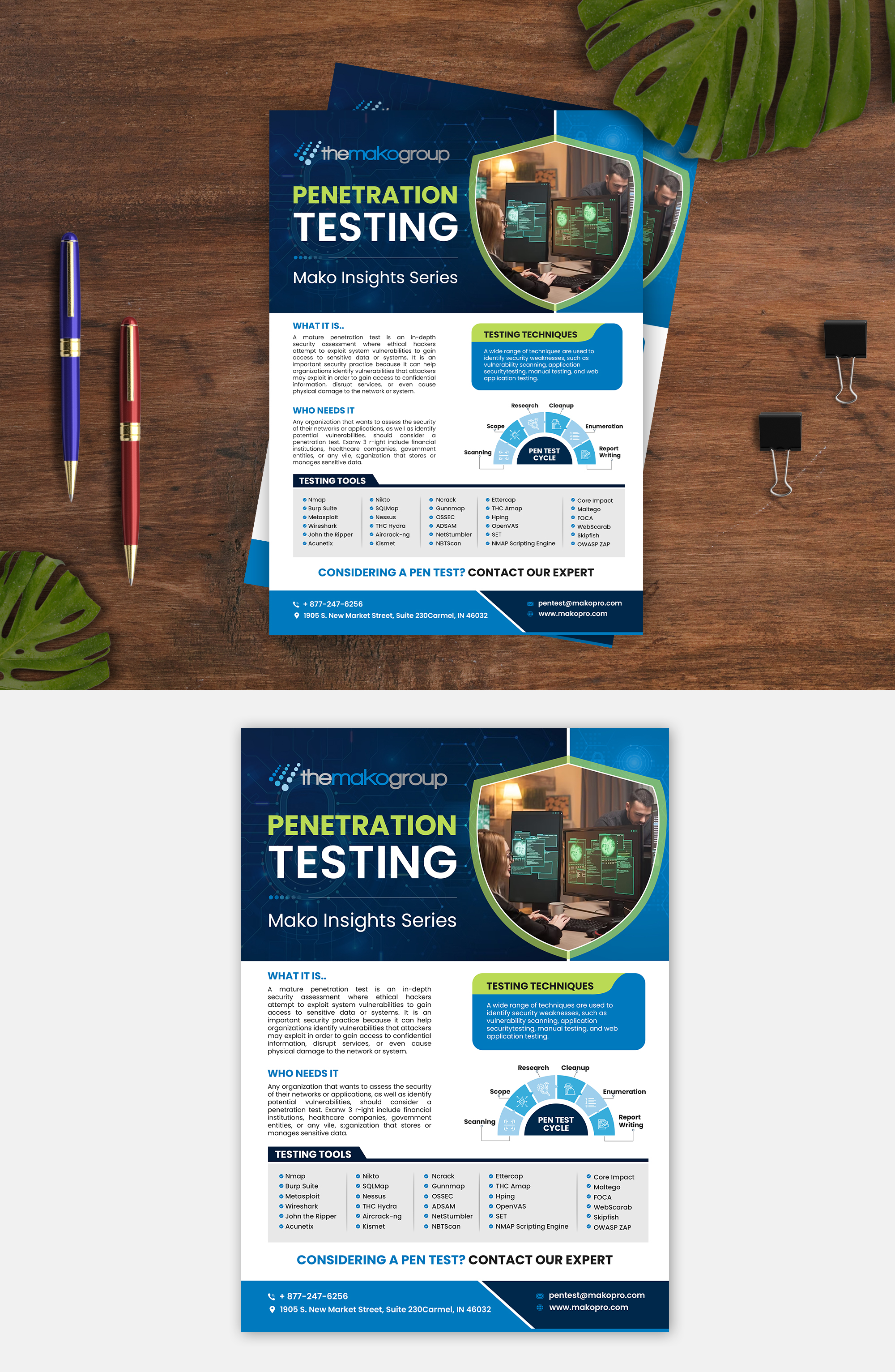 Flyer Design by debdesign for The Mako Group | Design #29998939