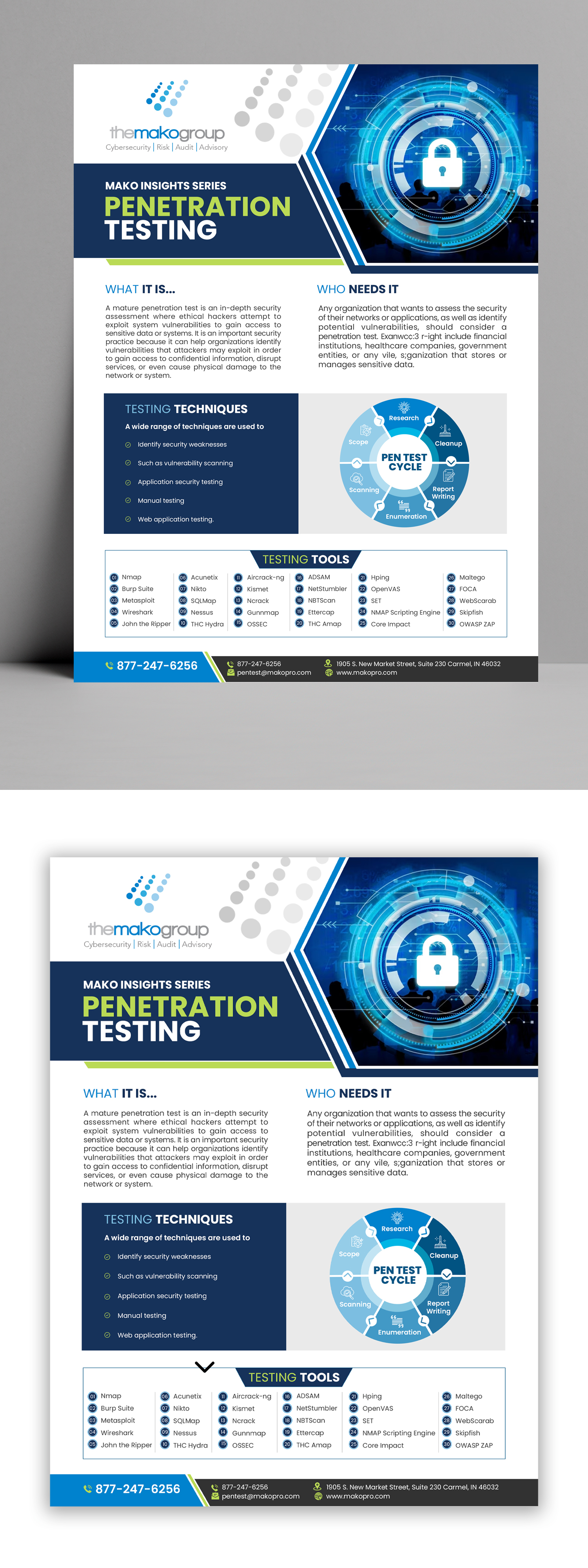 Flyer Design by debdesign for The Mako Group | Design #29999027