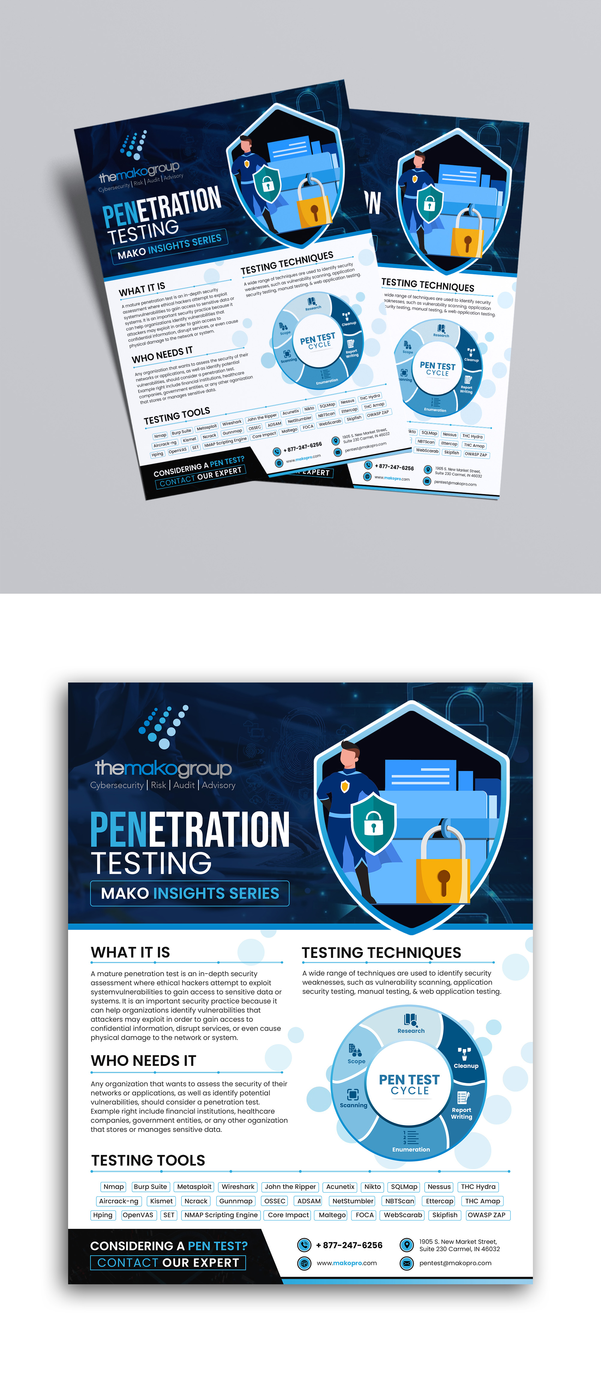 Flyer Design by debdesign for The Mako Group | Design #30001235
