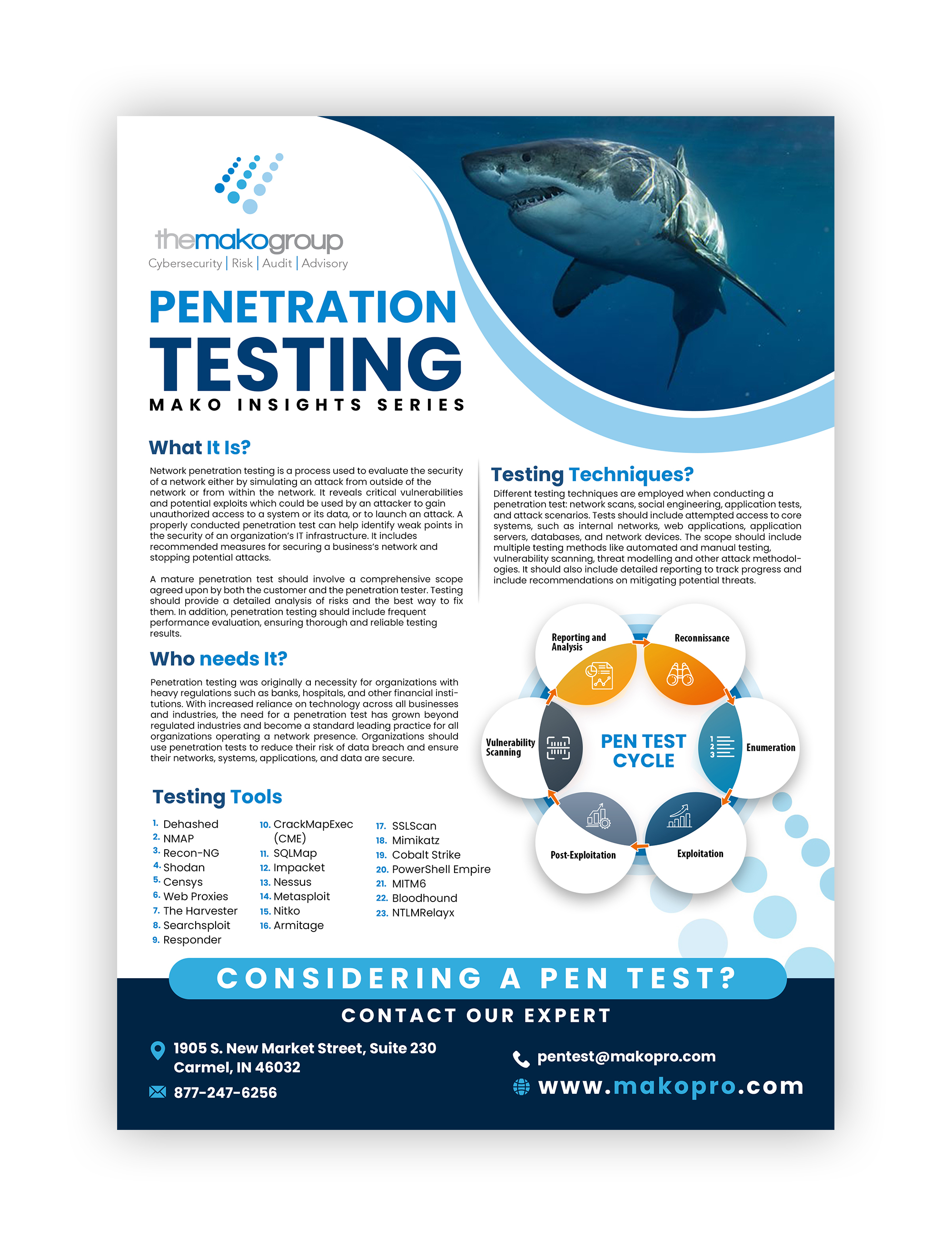 Flyer-Design von debdesign für The Mako Group | Design #30032987