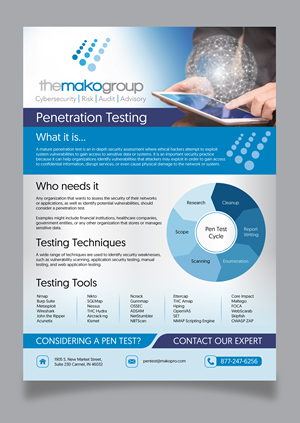 Flyer-Design von saurov für The Mako Group | Design: #30006923