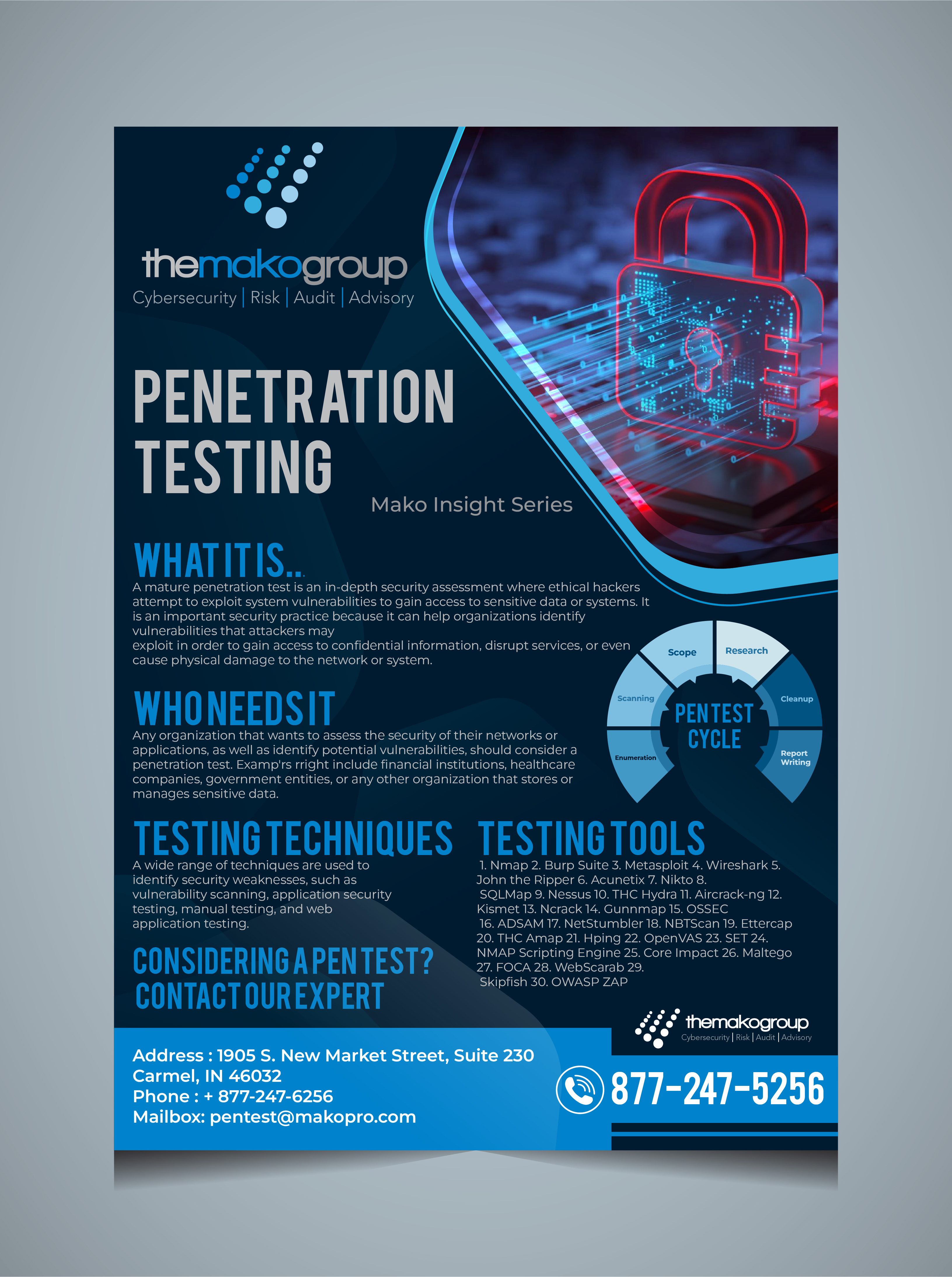 Flyer Design by Owltive for The Mako Group | Design #29991622