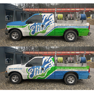 Car Wrap Design by Yoga Tri for Elite Exterior Cleaning & Maintenance Co. | Design: #29987991