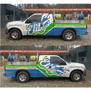 Car Wrap Design by Yoga Tri for Elite Exterior Cleaning & Maintenance Co. | Design: #29988019