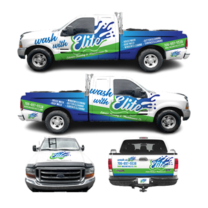 Car Wrap Design by Radsky17 for Elite Exterior Cleaning & Maintenance Co. | Design: #29984140