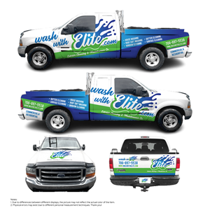 Car Wrap Design by Radsky17 for Elite Exterior Cleaning & Maintenance Co. | Design: #30001774