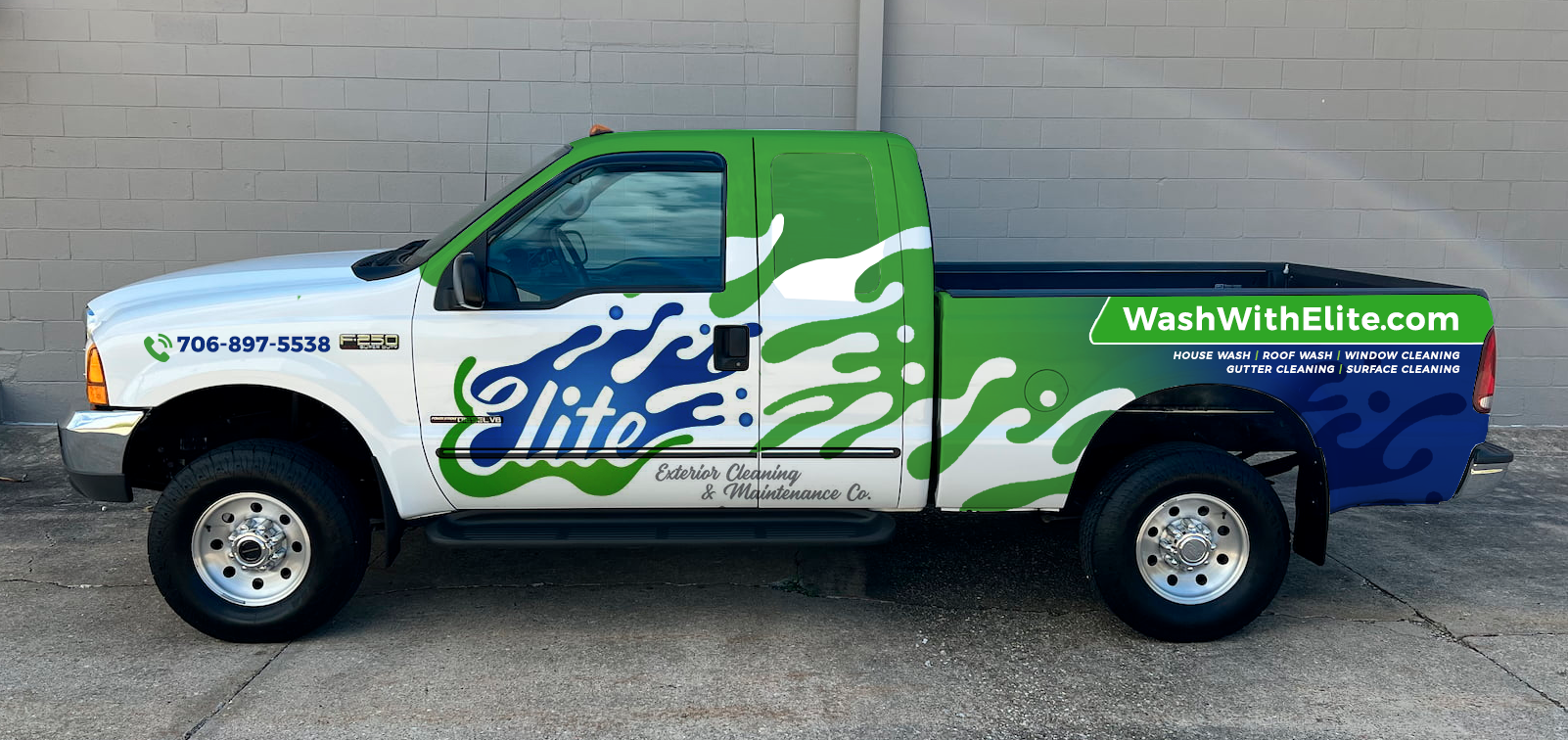 Car Wrap Design by typefdesign for Elite Exterior Cleaning & Maintenance Co. | Design #29986643