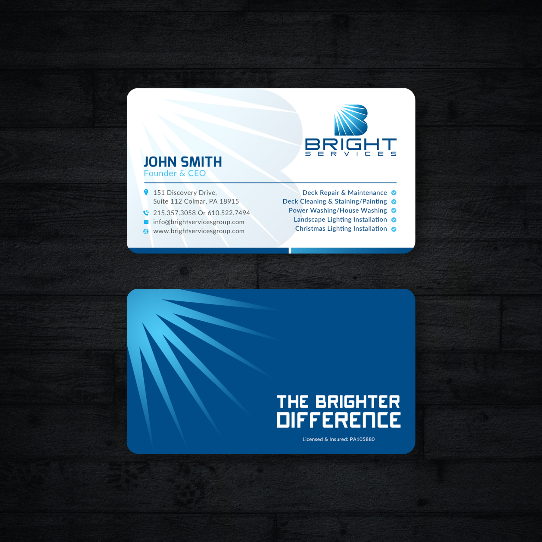 Business Card Design by Sun Moon Graphic Designer for this project | Design #29989201