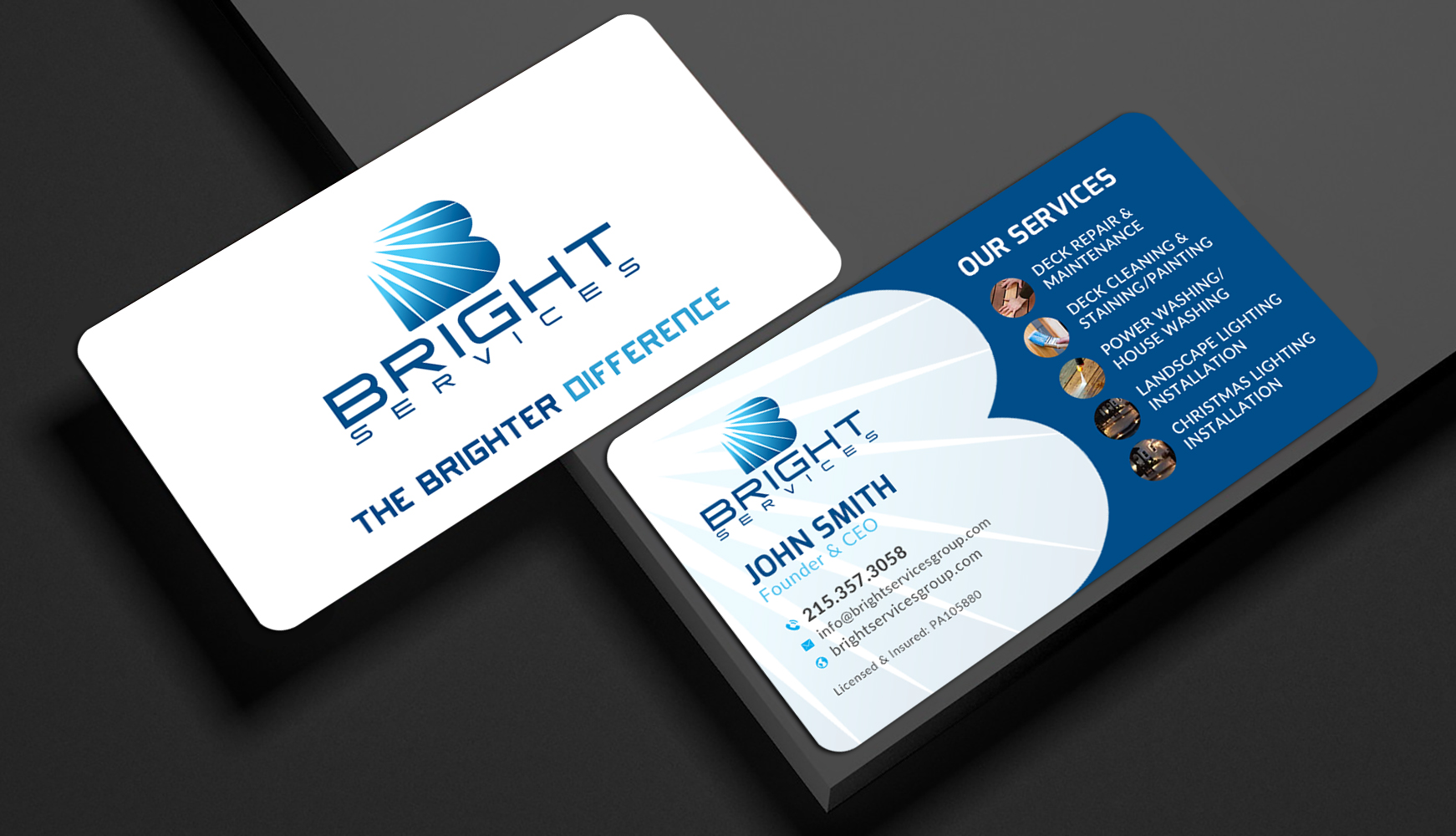 Business Card Design by Sun Moon Graphic Designer for this project | Design #29989404