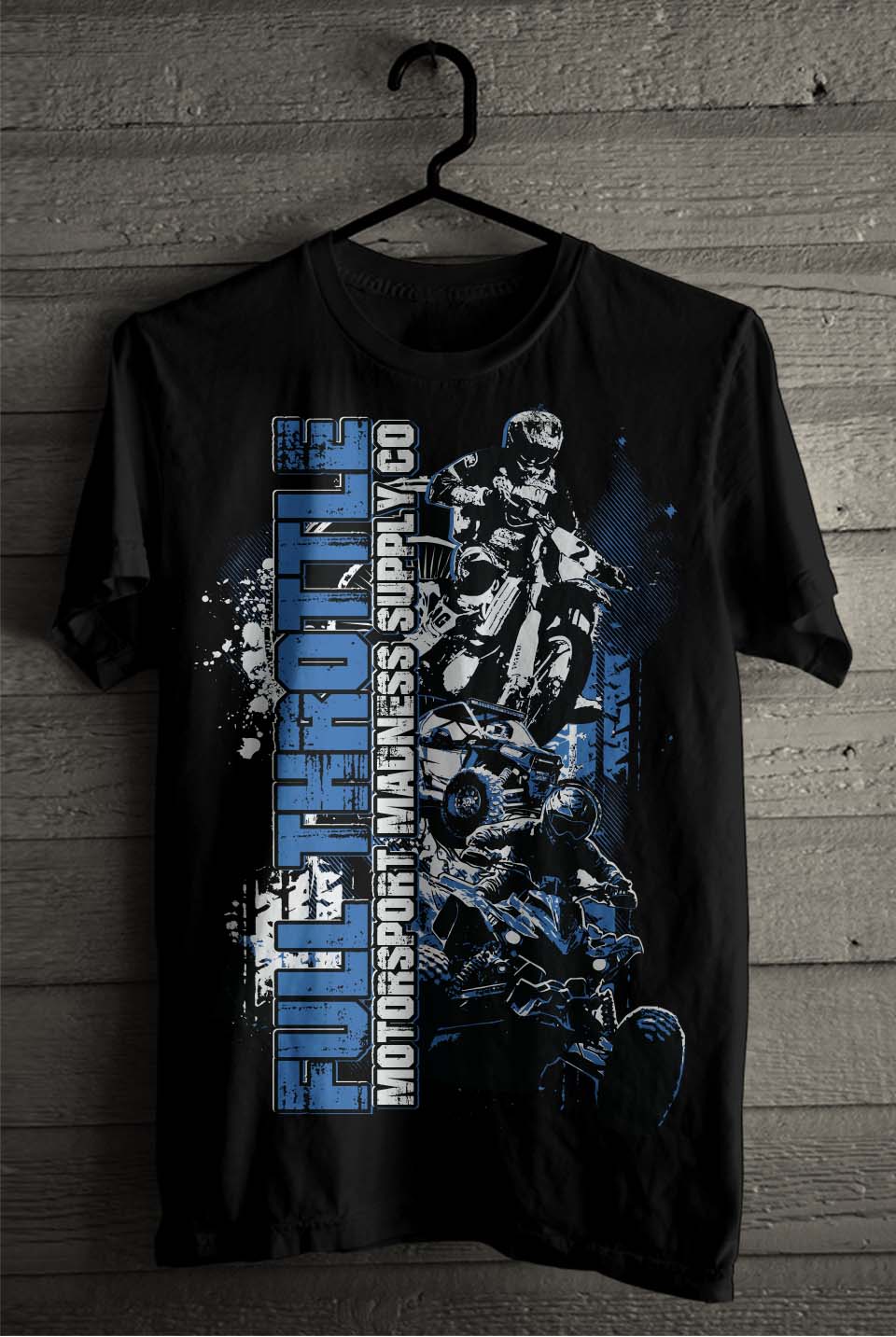 T-shirt Design by SATHIRA for Motorsports Madness Supply Comapany LLC | Design #30106906