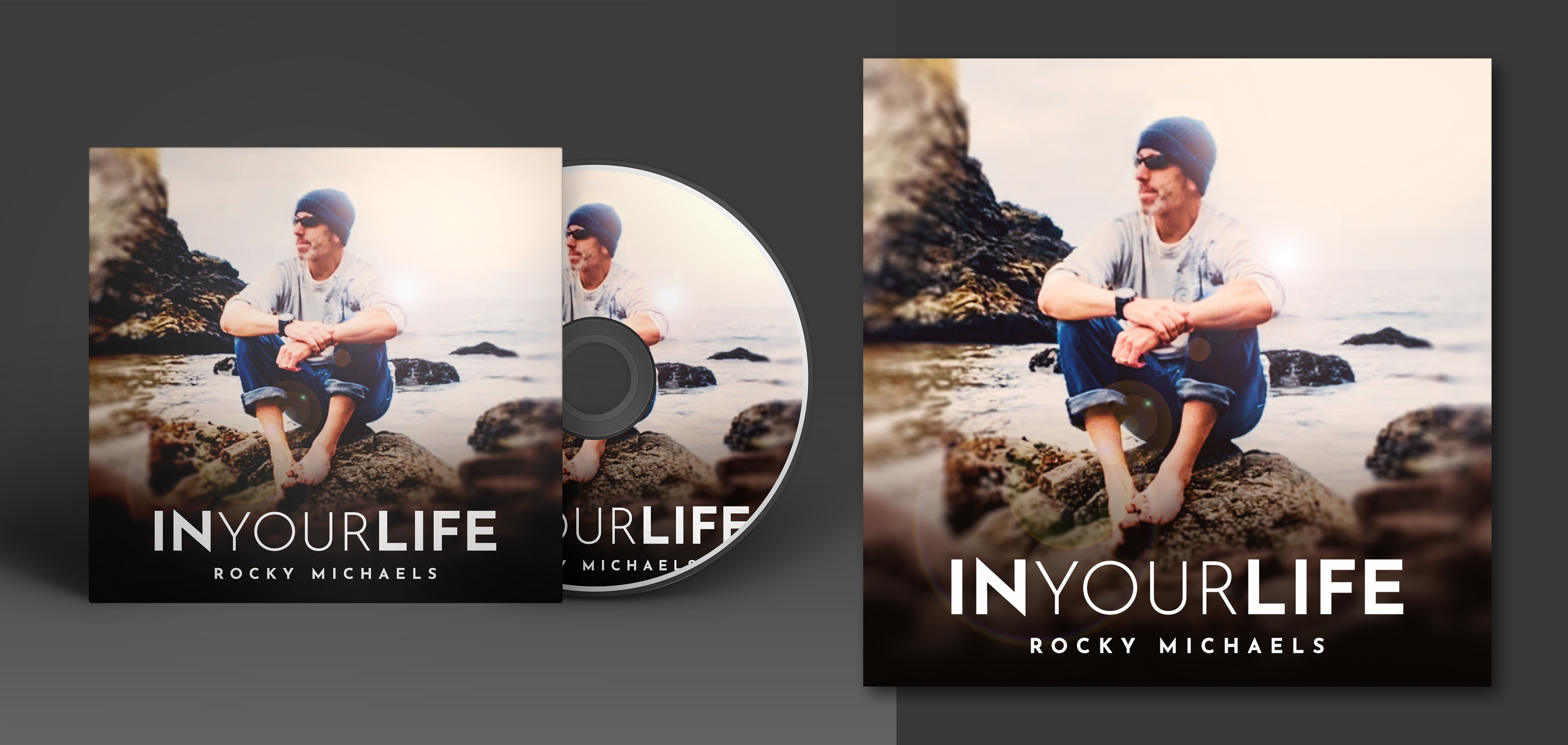 CD Cover Design by Graphic Storm for Rocky Michaels Music | Design #29986637