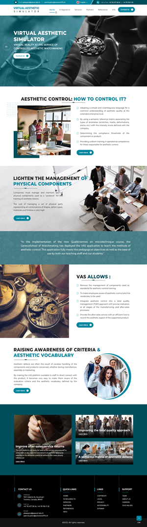 Web Design by pb for PASCAL Lab | Design: #29991969