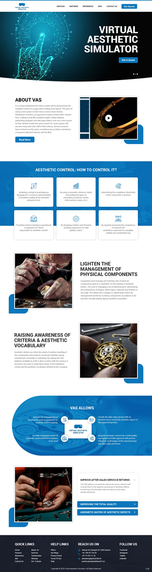 Web Design by pb for PASCAL Lab | Design: #29991976