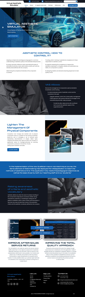 Web Design by pb for PASCAL Lab | Design: #30001161
