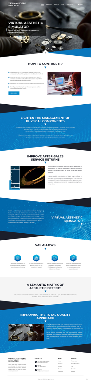 Web Design by pb for PASCAL Lab | Design: #30014443