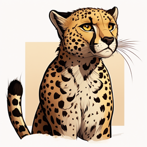 The inspired Cheetah by Sofia Mulanovich