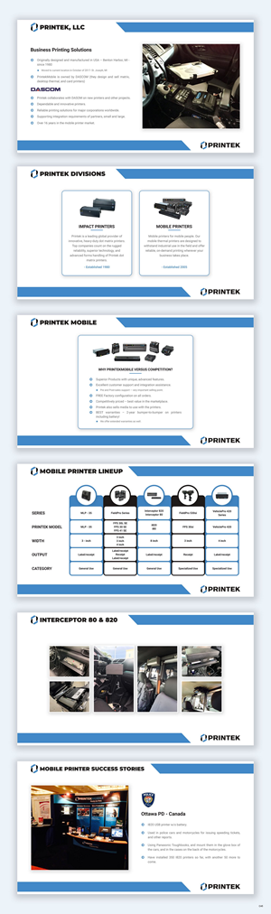 PowerPoint-Design von pb für Printek, LLC | Design: #29991950