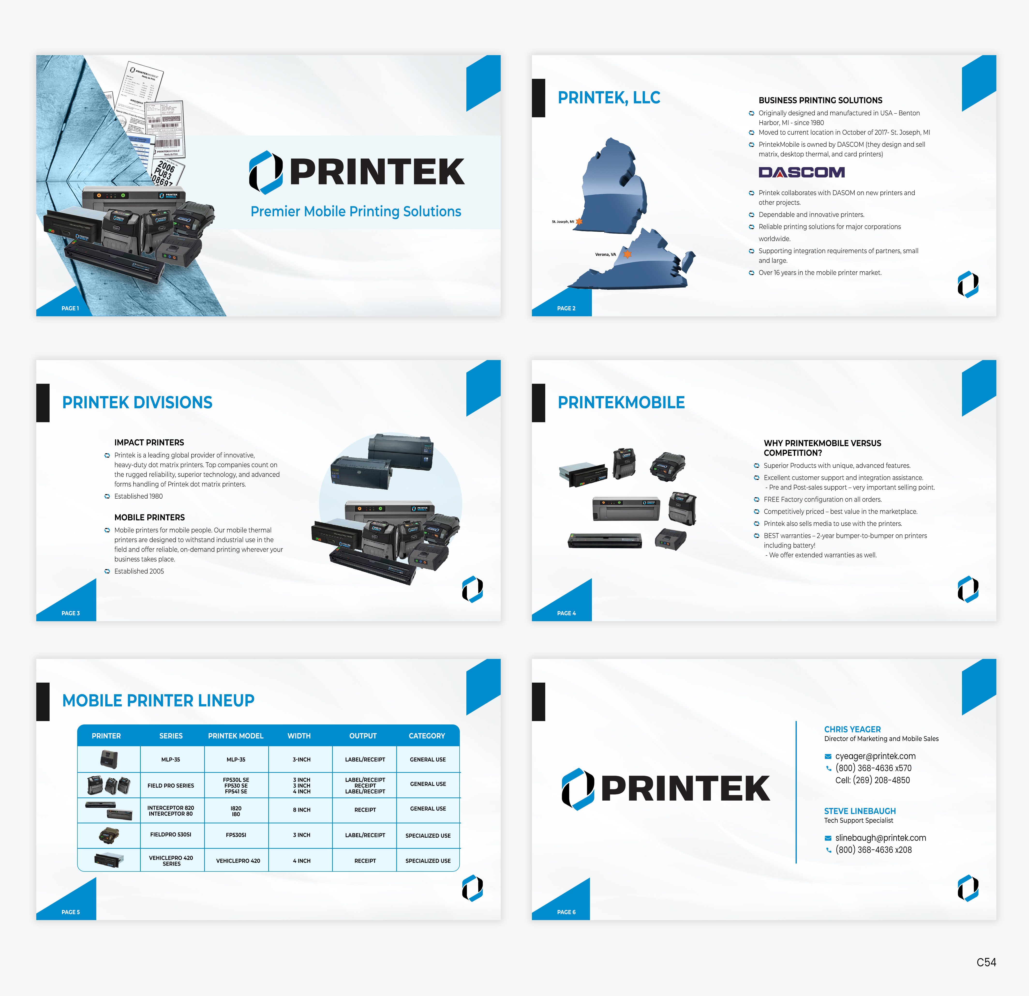 PowerPoint-Design von pb für Printek, LLC | Design #29991955