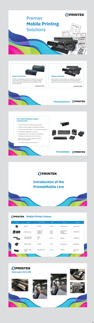 PowerPoint-Design von pb für Printek, LLC | Design: #29991958