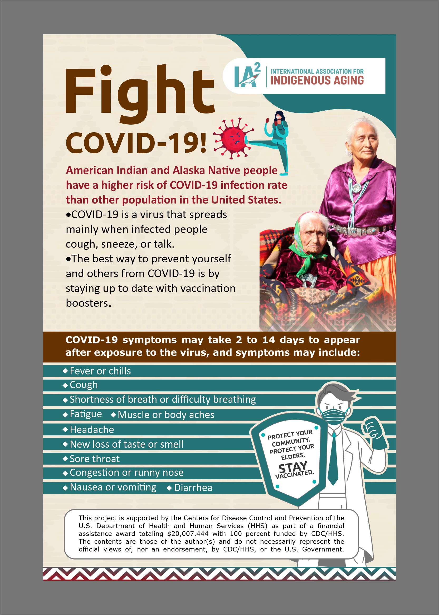 Diseño Gráfico por Excellar Hub para International Association for Indigenous Aging | Diseño #29991617