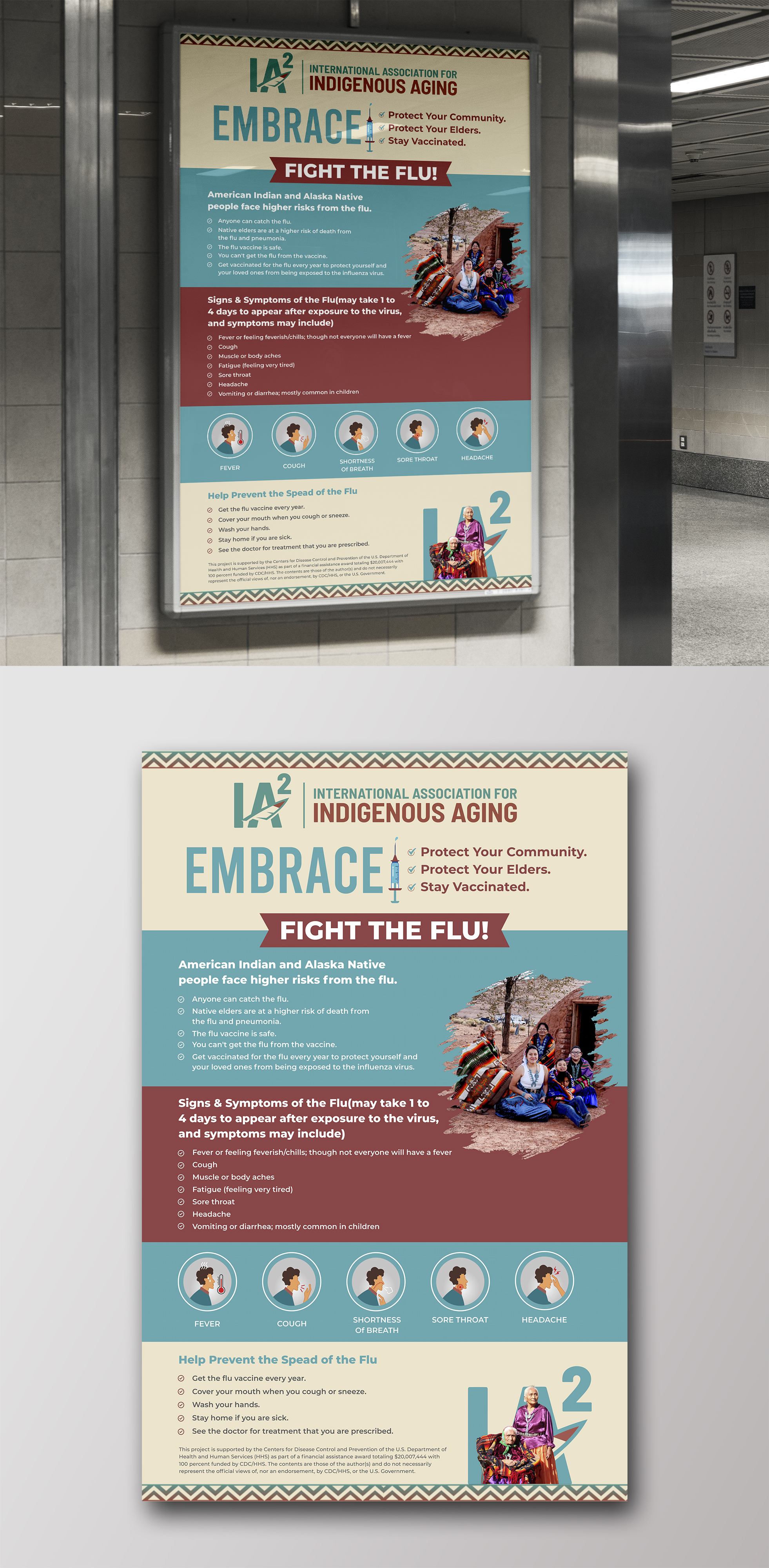 Graphic Design by ecorokerz for International Association for Indigenous Aging | Design #29989190