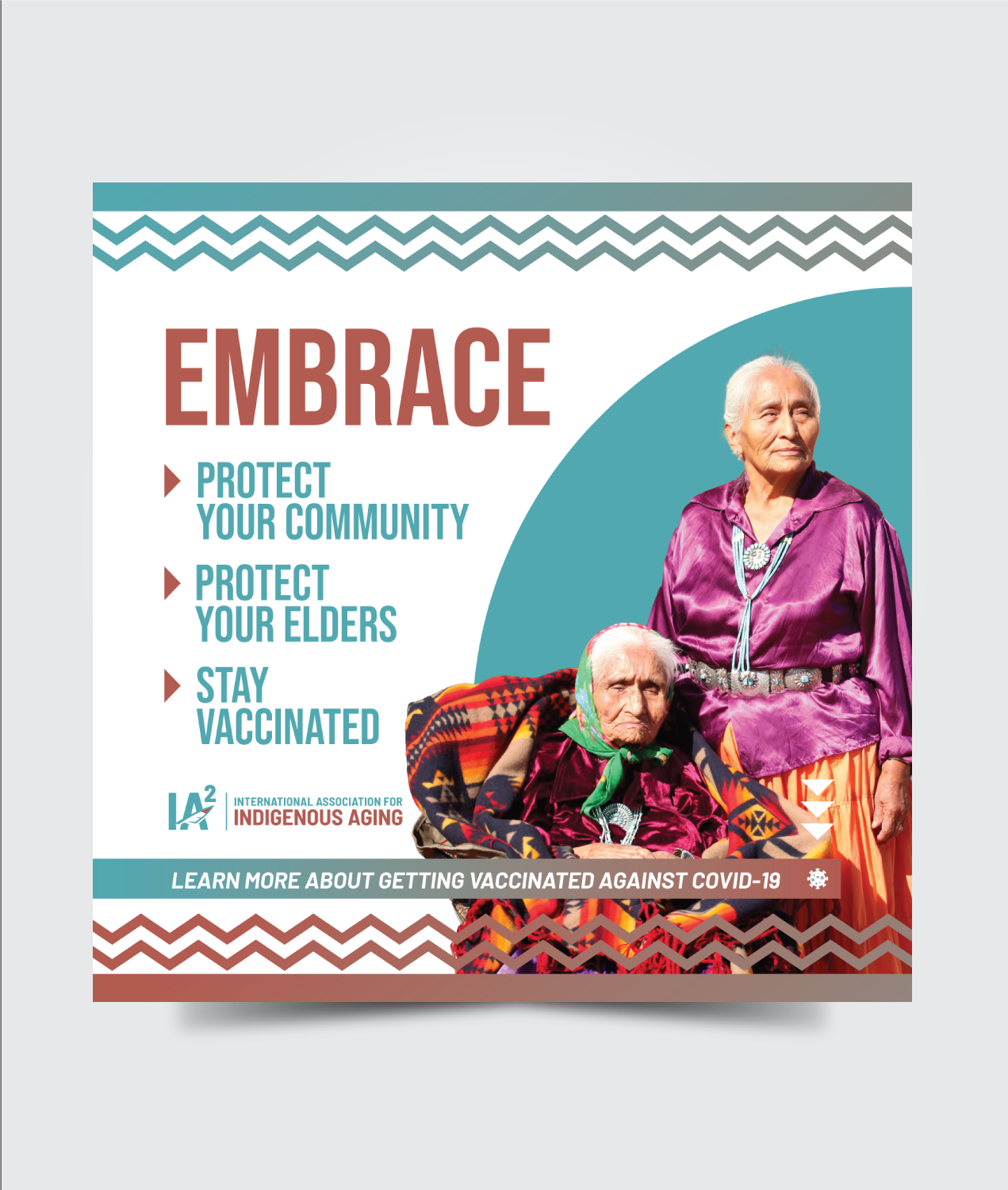 Diseño Gráfico por JK18 para International Association for Indigenous Aging | Diseño #29988635