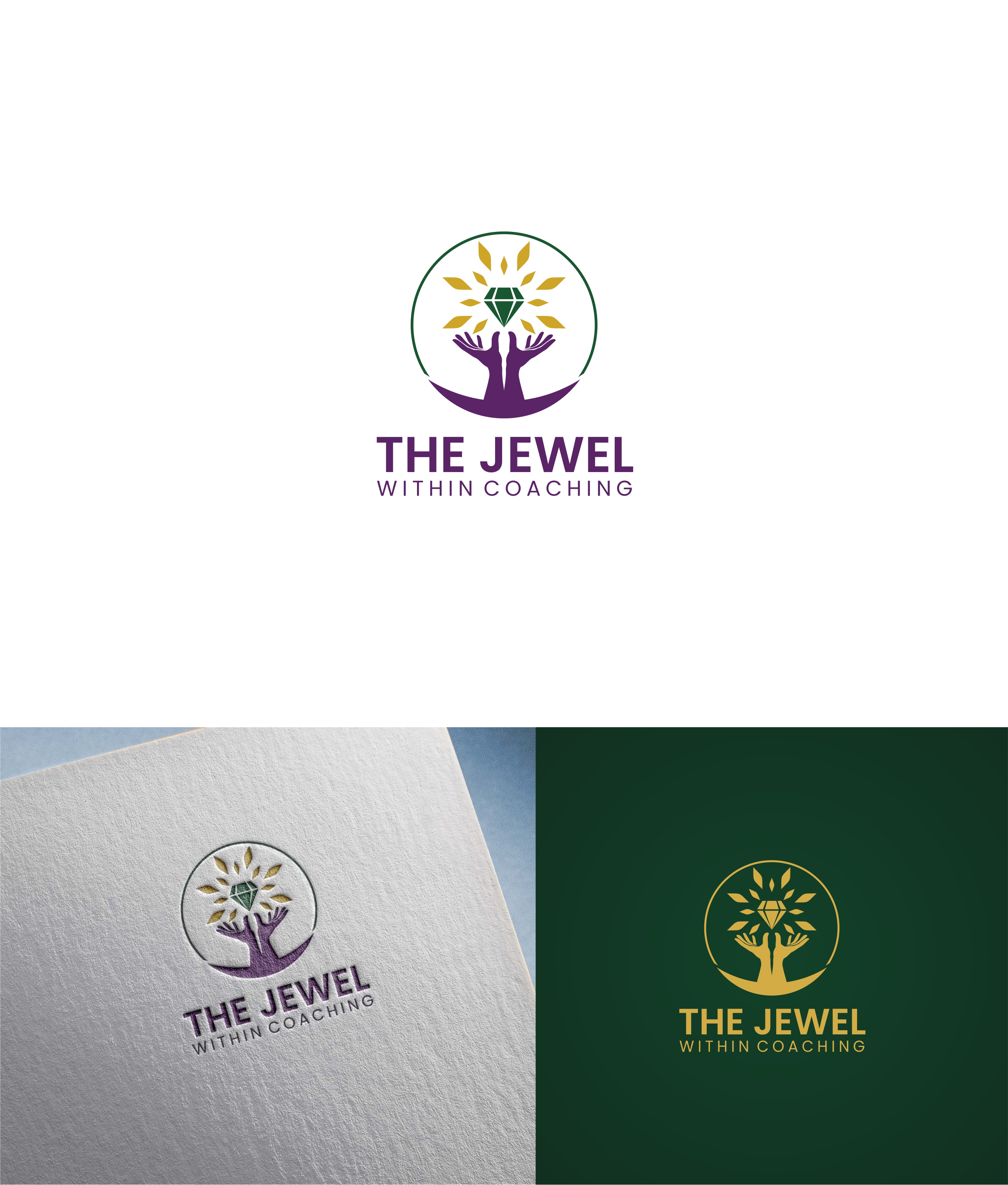 Logo Design by Joenet Jayawarna for The Jewel Within Coaching | Design #29990224
