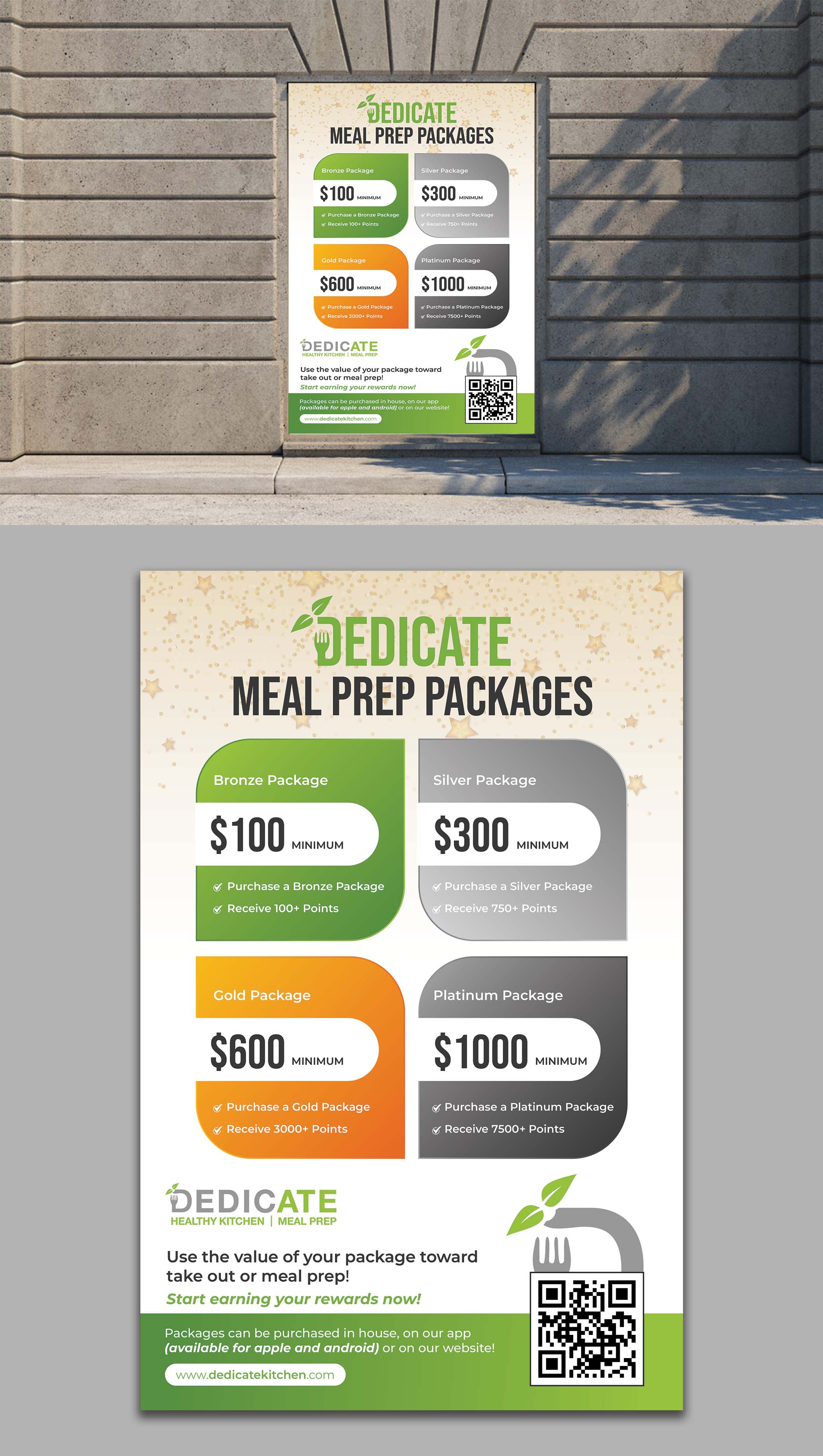 Graphic Design by ecorokerz for DEDICATE Healthy Kitchen | Design #29989751