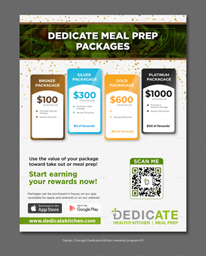 Graphic Design by D Creative for DEDICATE Healthy Kitchen | Design #30001259