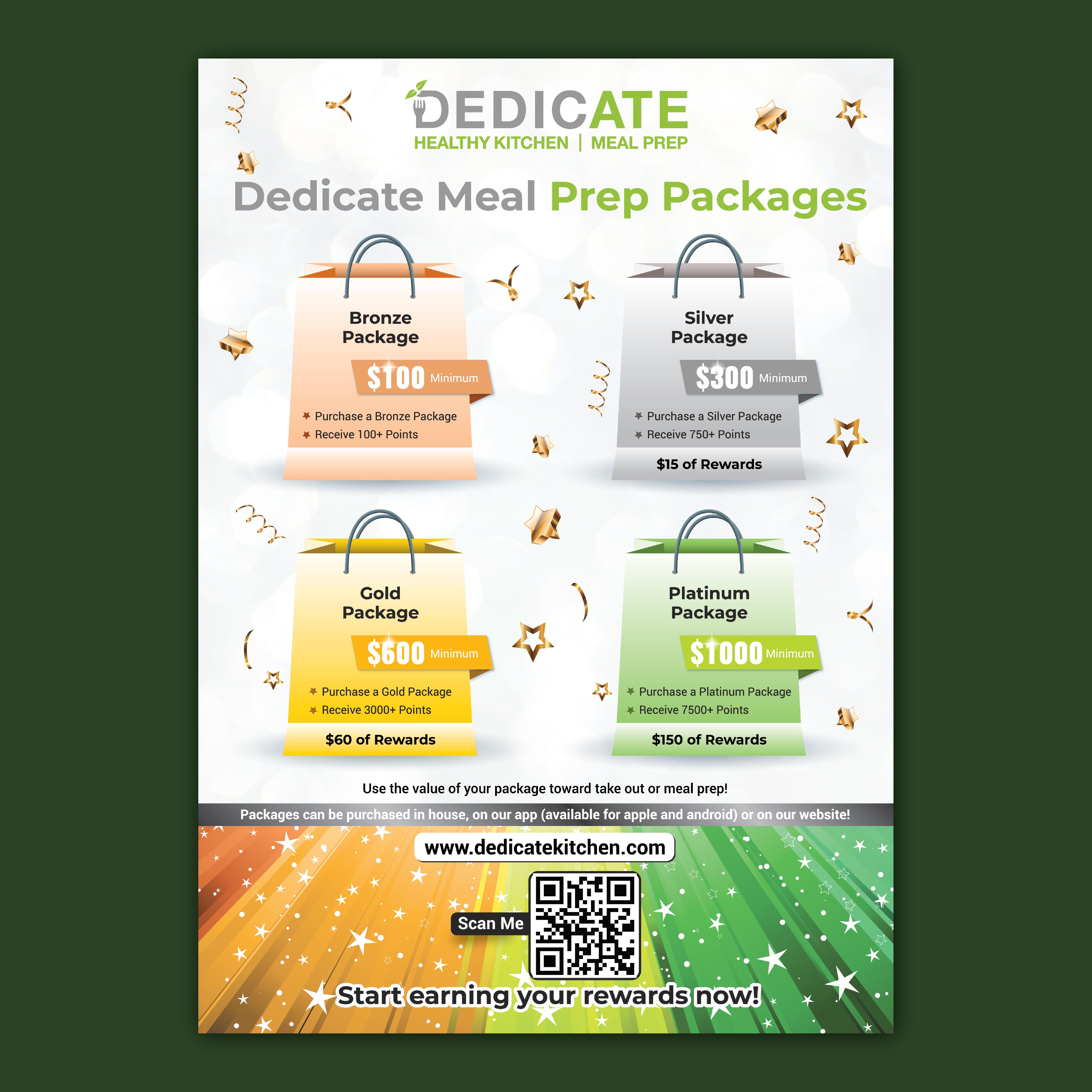 Graphic Design by Bidita Saha for DEDICATE Healthy Kitchen | Design #30003717