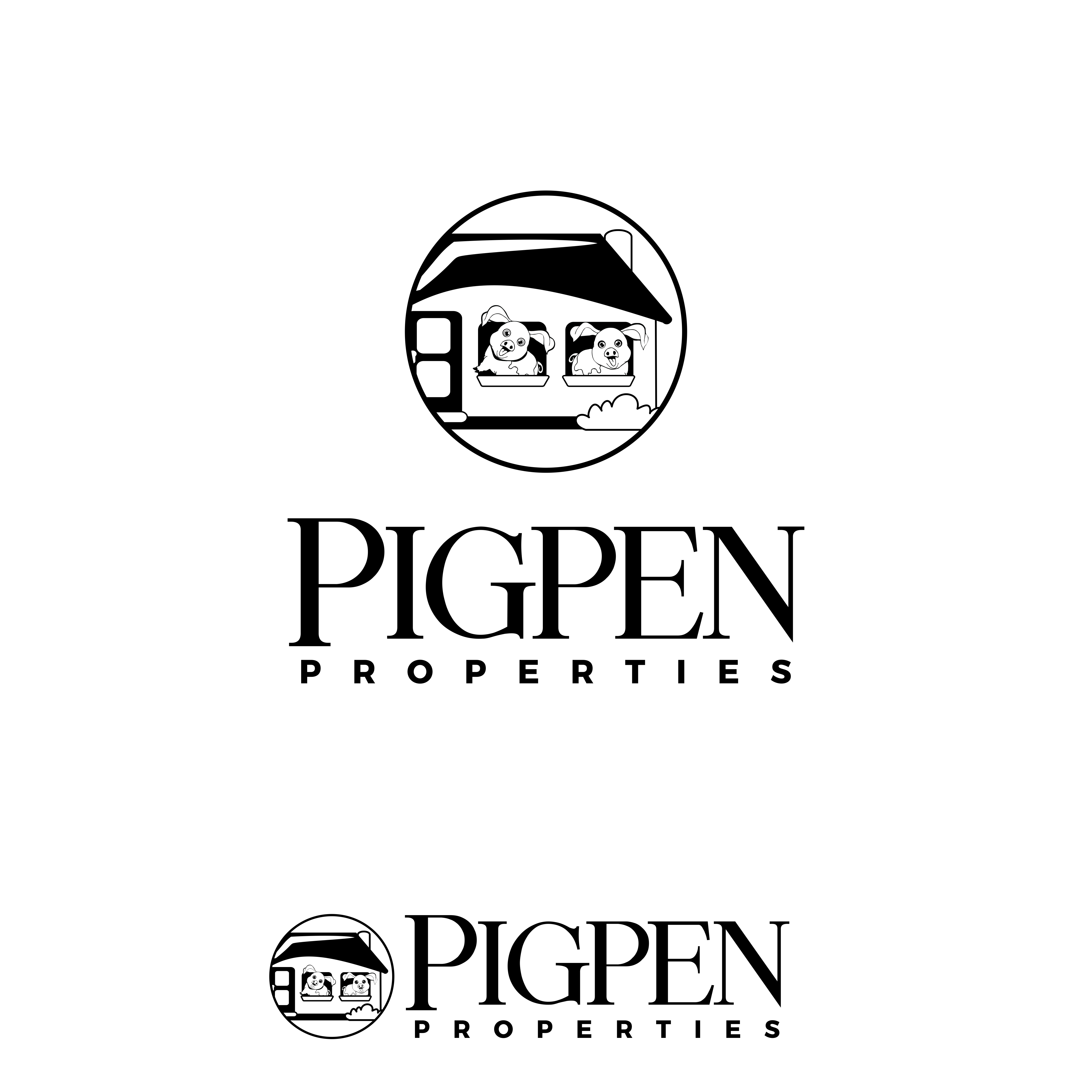 Logo Design by Lezette_G for Pigpen Properties | Design #30035551