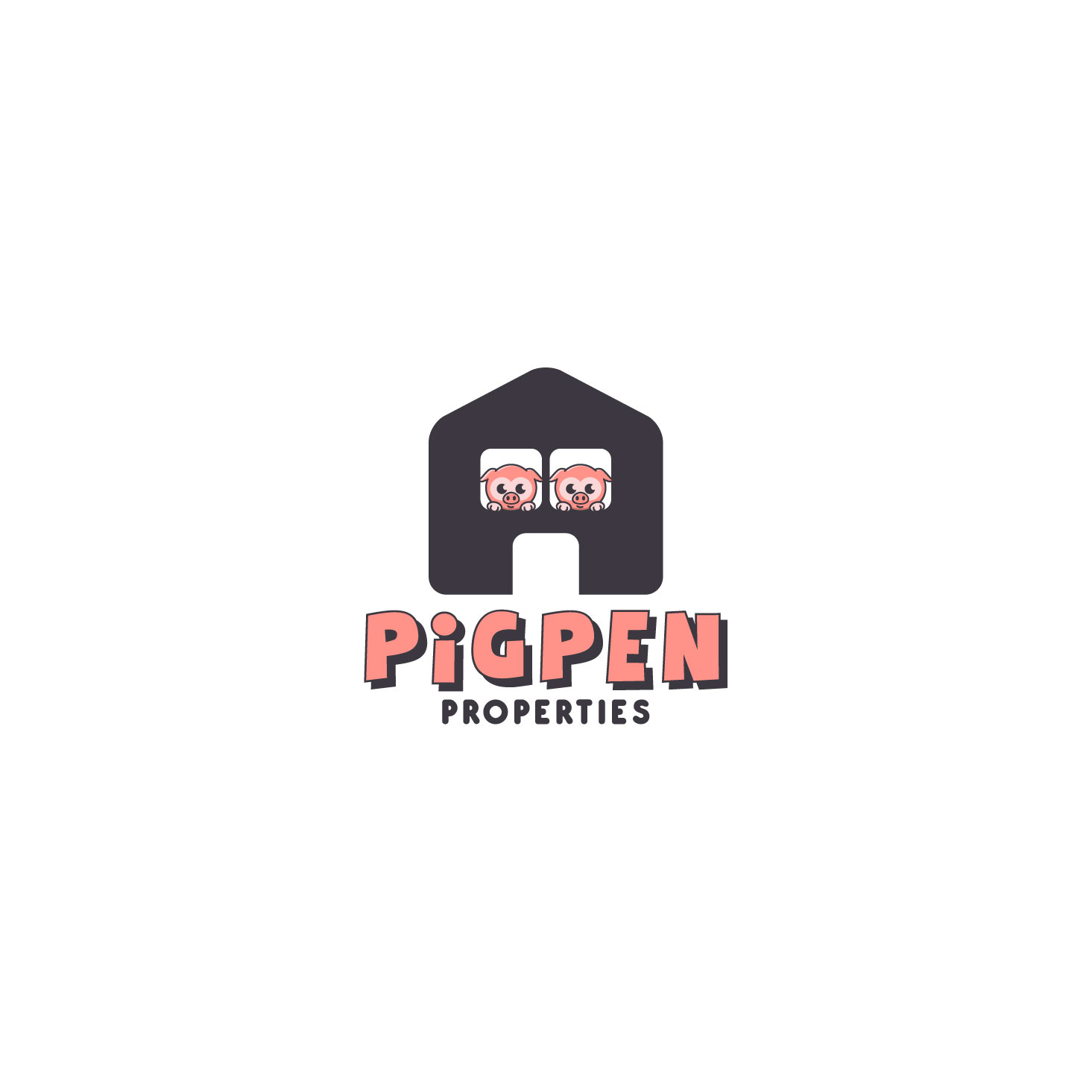 Logo Design by 4tech services for Pigpen Properties | Design #29995796