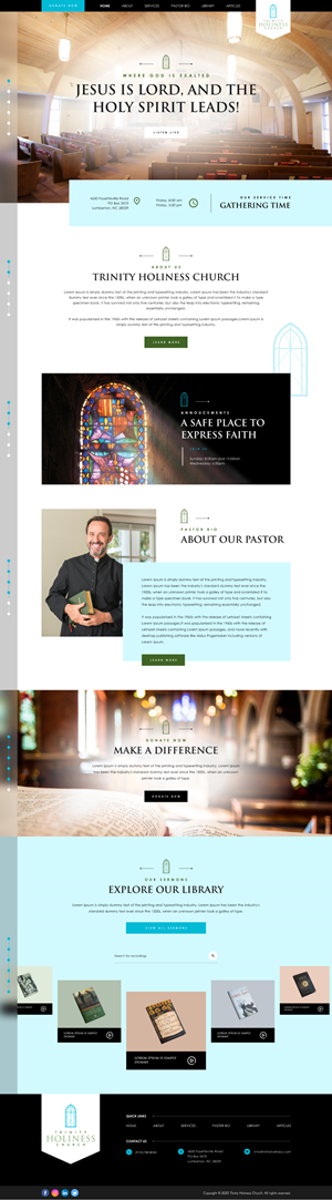 Web Design by Hafsa Fatymah for CrossBound Technology | Design: #30032785