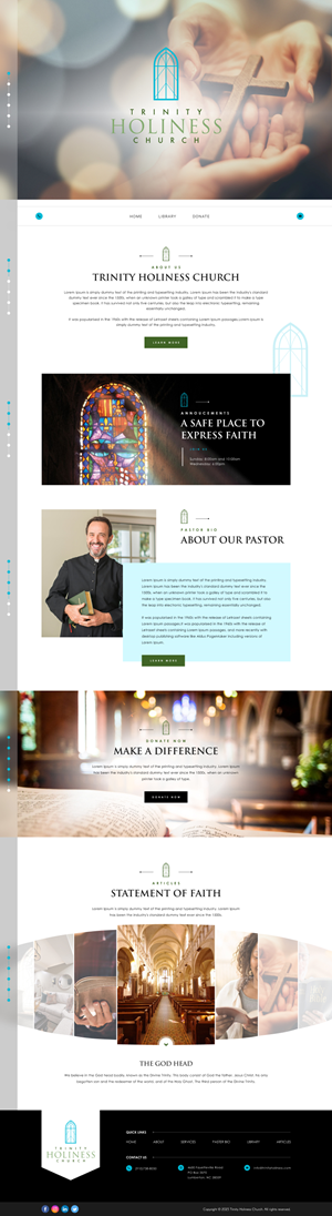 Web-Design von Hafsa Fatymah für CrossBound Technology | Design #30032786