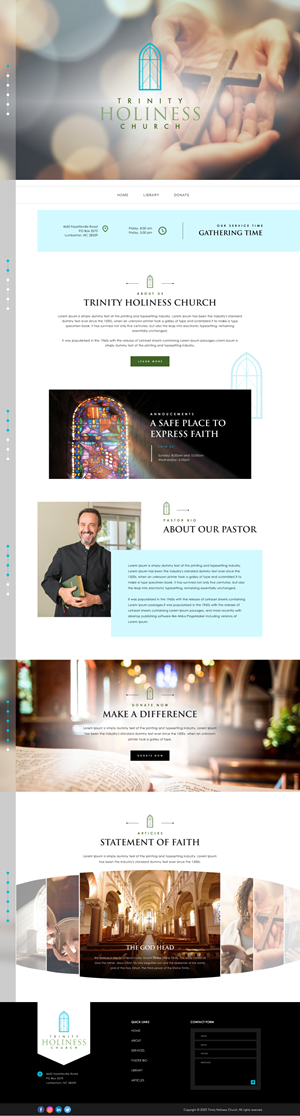 Web Design by Hafsa Fatymah for CrossBound Technology | Design: #30042668