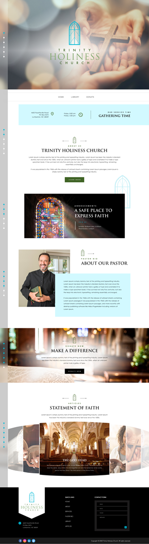 Web Design by Hafsa Fatymah for CrossBound Technology | Design: #30042670