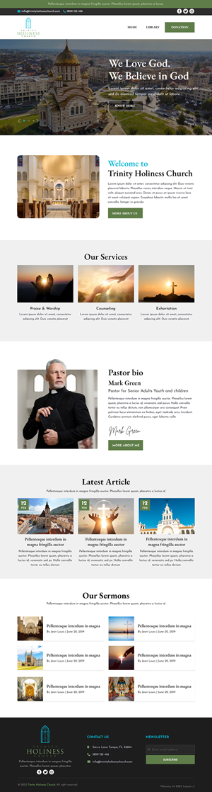 Web Design by sai.designer87 for CrossBound Technology | Design: #30008647