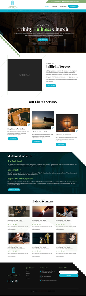 Web Design by sai.designer87 for CrossBound Technology | Design: #30011205
