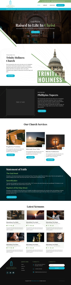 Web Design by sai.designer87 for CrossBound Technology | Design: #30011206