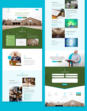 Web Design by IRSHAD_786 for CrossBound Technology | Design: #30062837