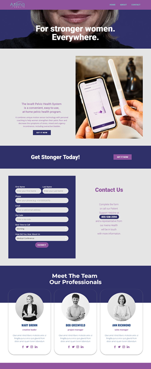 Web Design by Dewi Ratih for this project | Design #30014070