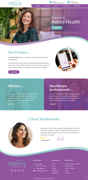 Web Design by pb for this project | Design: #30001102
