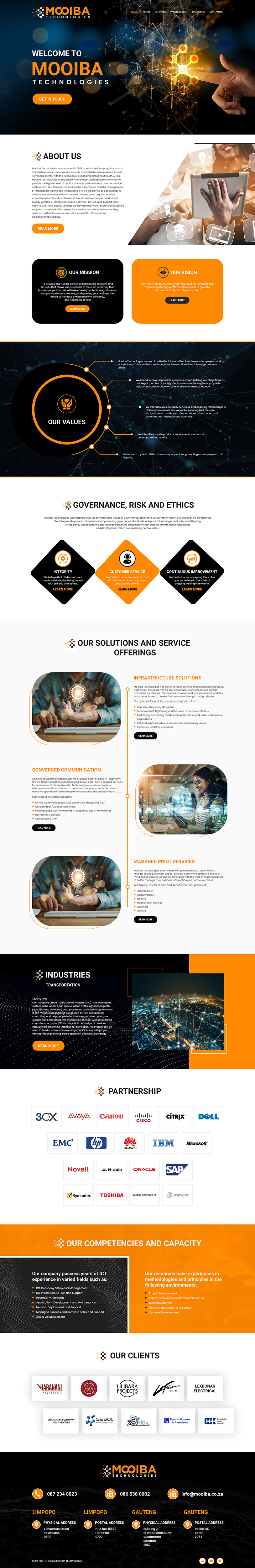 Web Design by MAHABA for this project | Design #30007280