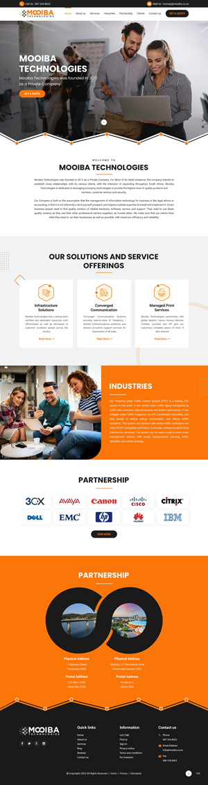 Web Design by pb for this project | Design: #30001117