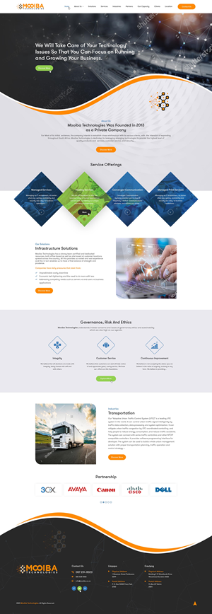 Web Design by Ved Web Services for this project | Design #30000487