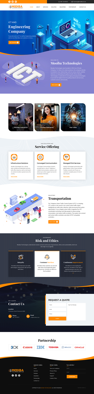 Web Design by sai.designer87 for this project | Design #29999610